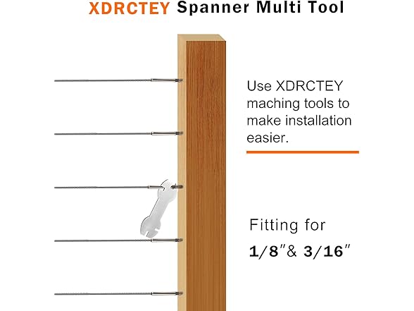 XDRCTEY Swage Lag Screws Left & Right