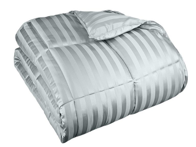 Down Alt Wide Stripe Comforter - Gallery 13