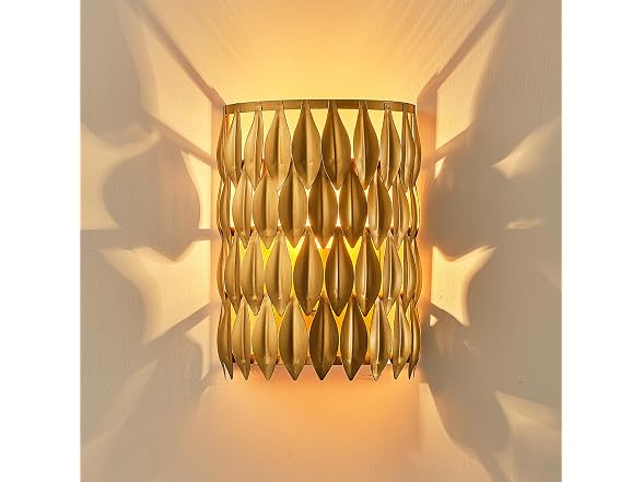 Parrot Uncle 10.6 Inch Gold Wall Sconce