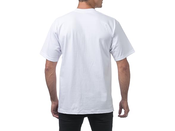 Pro Club Men (4XL) Heavyweight Cotton Crew T-Shirt