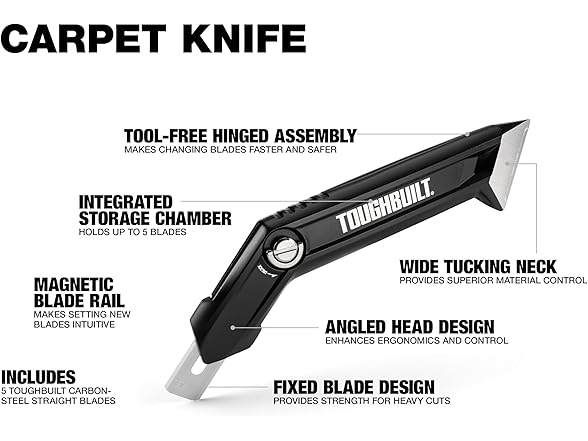 ToughBuilt TB-H4-11-CK Carpet Knife