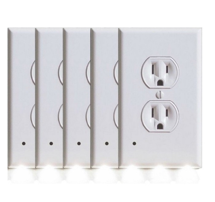 Outlet Covers with Night Lights (5-Pack) - Gallery 9