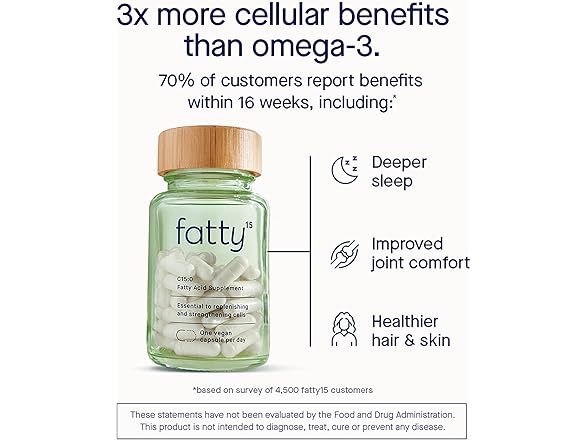 Fatty15 C15:0 Pentadecanoic Acid Supplement