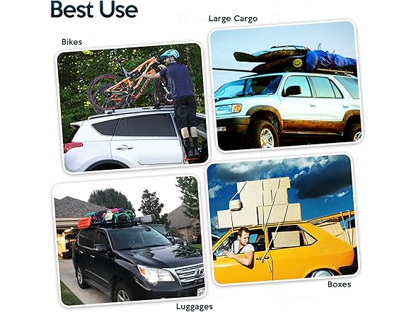 Zone Tech GA0089 Car Roof Cargo Bag Protective Mat