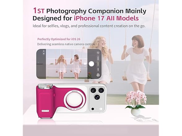 COMITOK MOCA iPhone 17 Pro Camera Grip