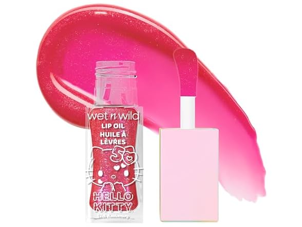 wet n wild Hello Kitty Glitter Lip Oil: Your Choice