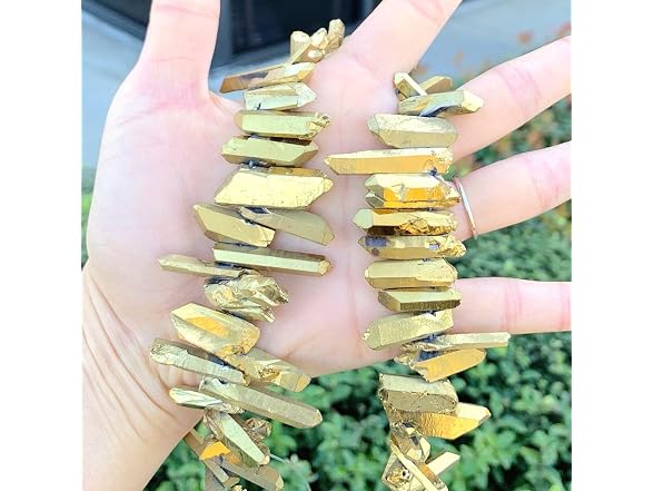 Adabele 15 Inch Natural Raw Crystal Quartz Spike Gemstone