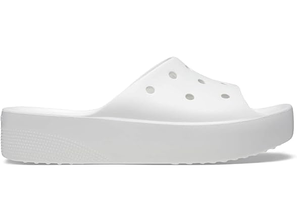Crocs Classic Platform Women's Slide White