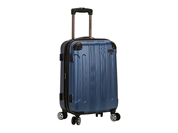 Rockland London Hardside Luggage, Blue, Carry-On 20-Inch