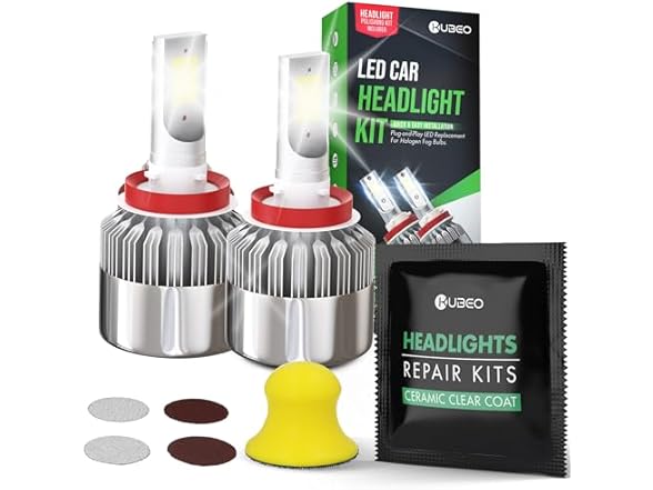 KUBEO  Ceramic Headlight Restoration Kit