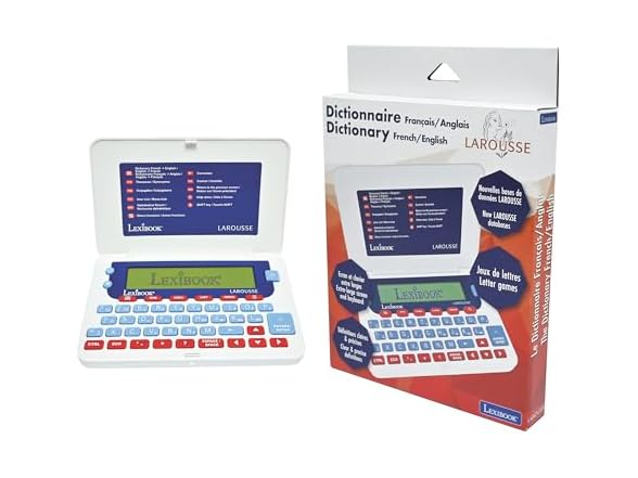 LEXiBOOK, Larousse, French/English Dictionary