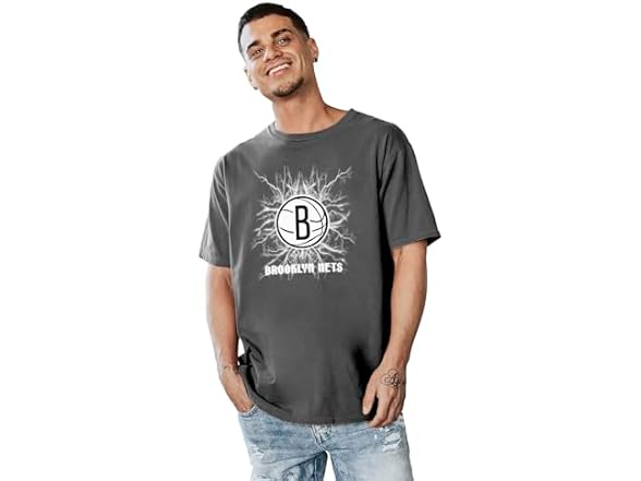 BROOKLYN NETS T-Shirt Ringspun (XLarge)