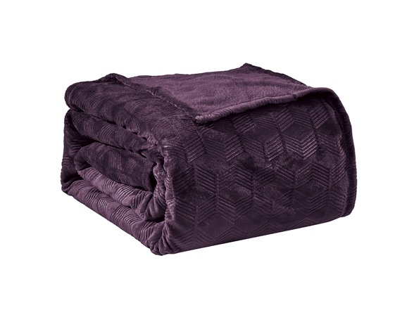 Amrani Embossed Microplush Blanket - Gallery 2