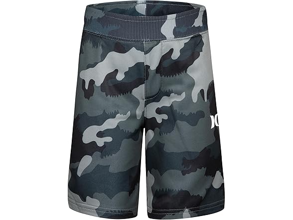 Hurley Boys Gray Camo Solar Shorts