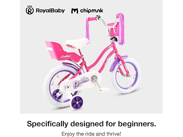 Chipmunk Kids Bike Toddlers 14 Inch Wheel Bike