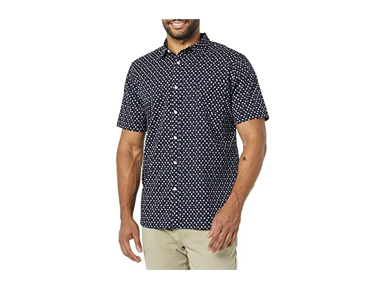 AE Mens SlimFit SS Poplin Shirt - Gallery 21
