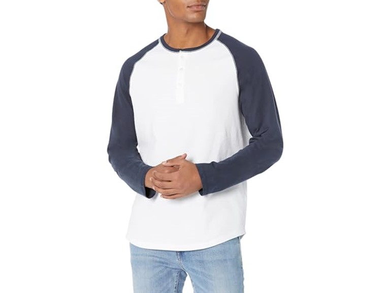 Amazon Essentials Men Long-Sleeve Henley Shirt - Gallery 14