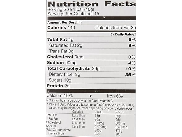 Fiber One Fiber One Chewy Bar, Oats and Chocolate,
