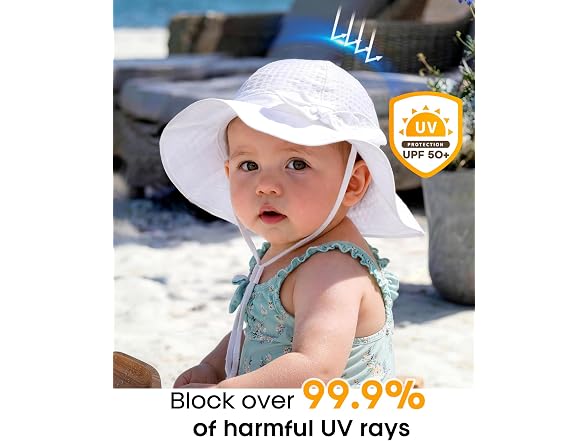 FURTALK 3 Pack Baby Sun Hat