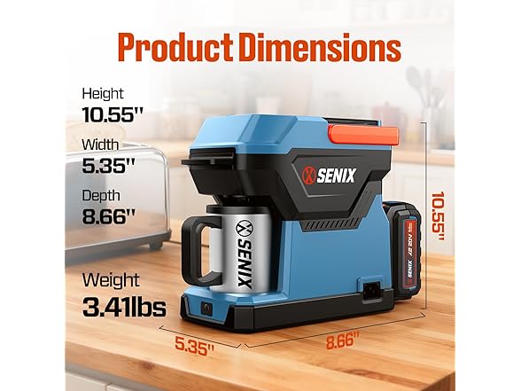 SENIX Portable Coffee Maker