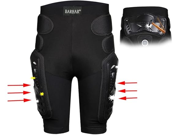 BARHAR Motorcycle Riding Armor Pant (X-Large)