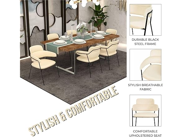 LeisureMod Axis Modern Dining Chair