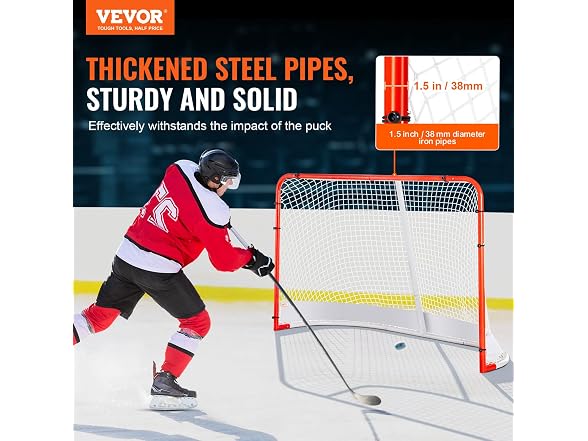 VEVOR Street Hockey Net, Indoor Outdoor
