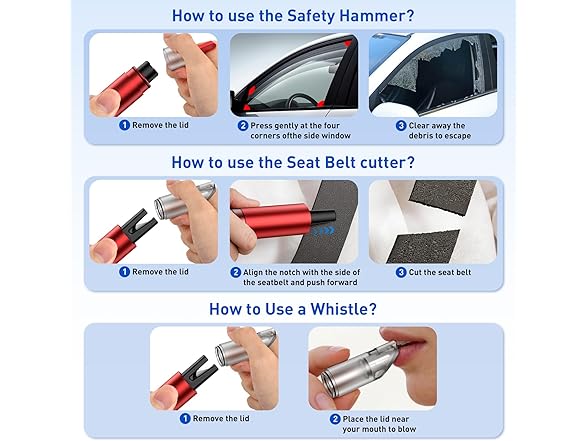 SKINNYON window breaker for car