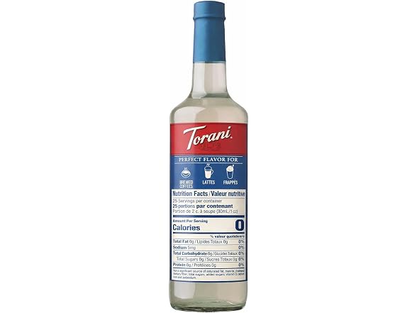 Torani Sugar Free Peppermint Syrup 25.4oz