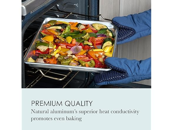 Chicago Metallic Recycled Aluminum Large Baking Sheet
