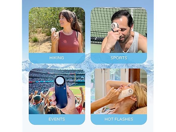BREEZE ME Instant Cold + Mini Fan