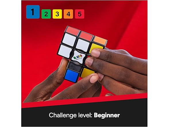 Rubik's Cube, Edge, 3x3x1 Cube for Beginners