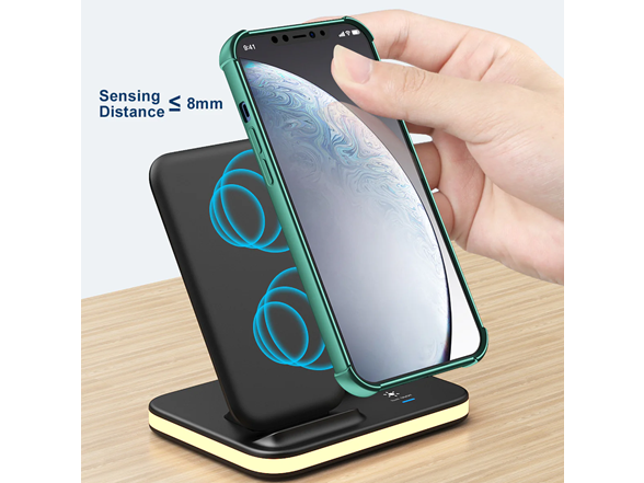 4-in-1 Wireless Charger with Night Light