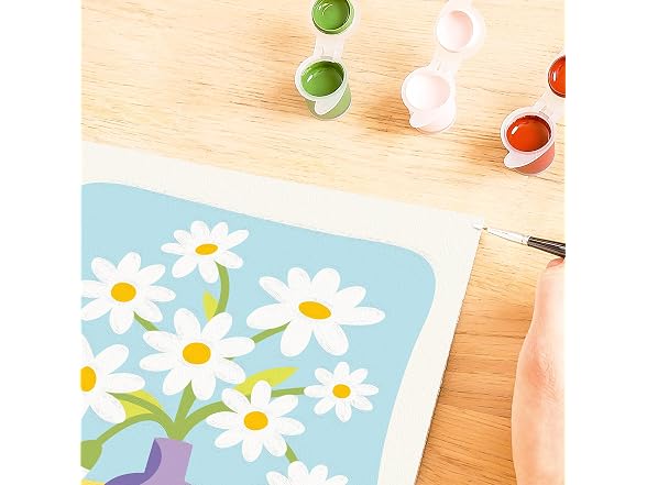 Ravensburger CreArt Daisies Paint‑by‑Number Kit