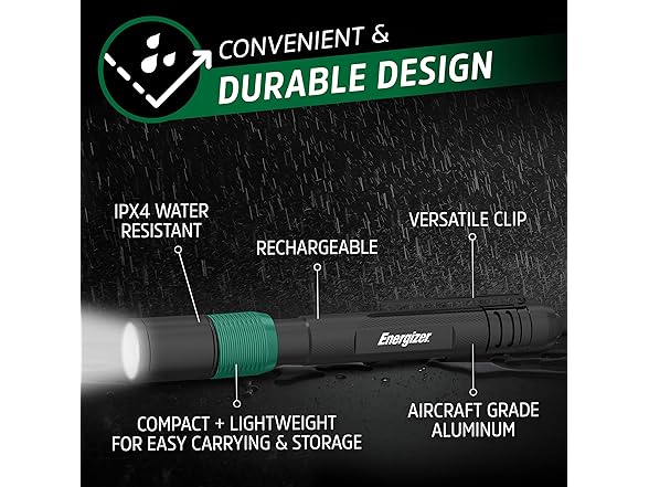 Energizer X-400 Pen Light Flashlight