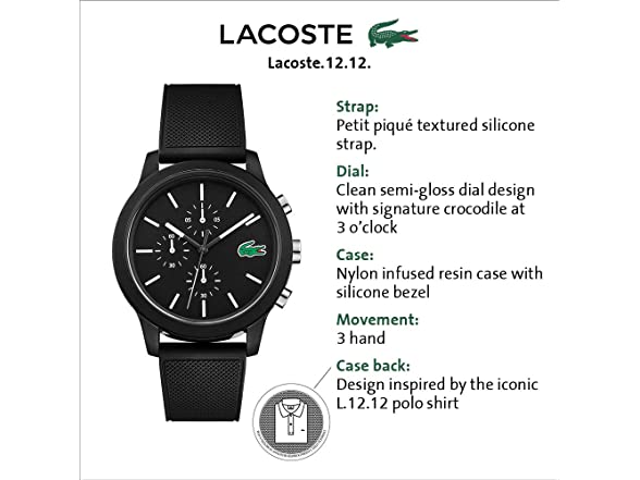 Lacoste Men's TR90 Quartz Watch