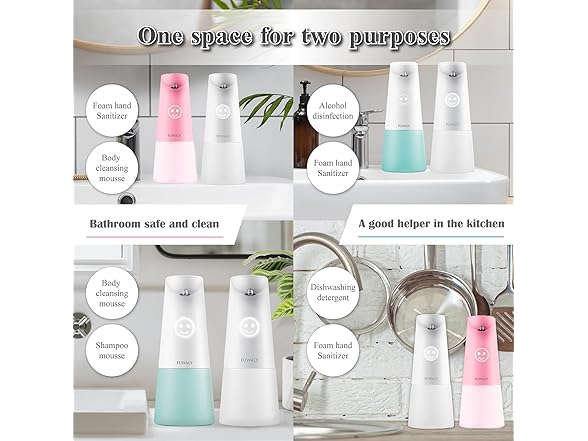 Fuwaly Automatic Foaming Soap Dispenser