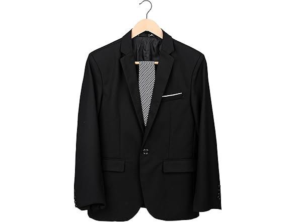 Sukkiri Non-Slip Wooden Suit Hangers Natural
