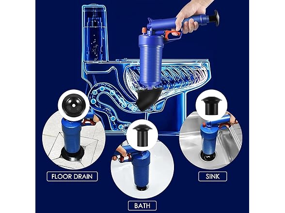 BINOXY AAP-Tool-328 Toilet Plunger