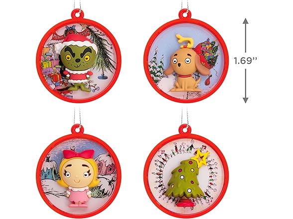 Hallmark How The Grinch Stole Christmas Ornaments