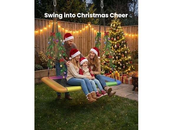Everyfun Tree Swing Colorful