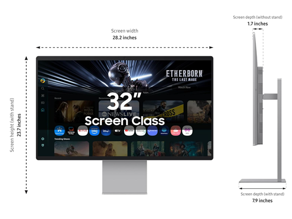 (NEW) Samsung 32" 4K M9 Series Gaming Monitor