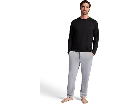 Gaiam Mens Flow State Long Sleeve Crewneck