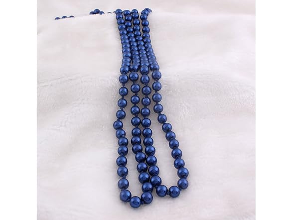 GRACE JUN Simulated Pearl Long Necklace