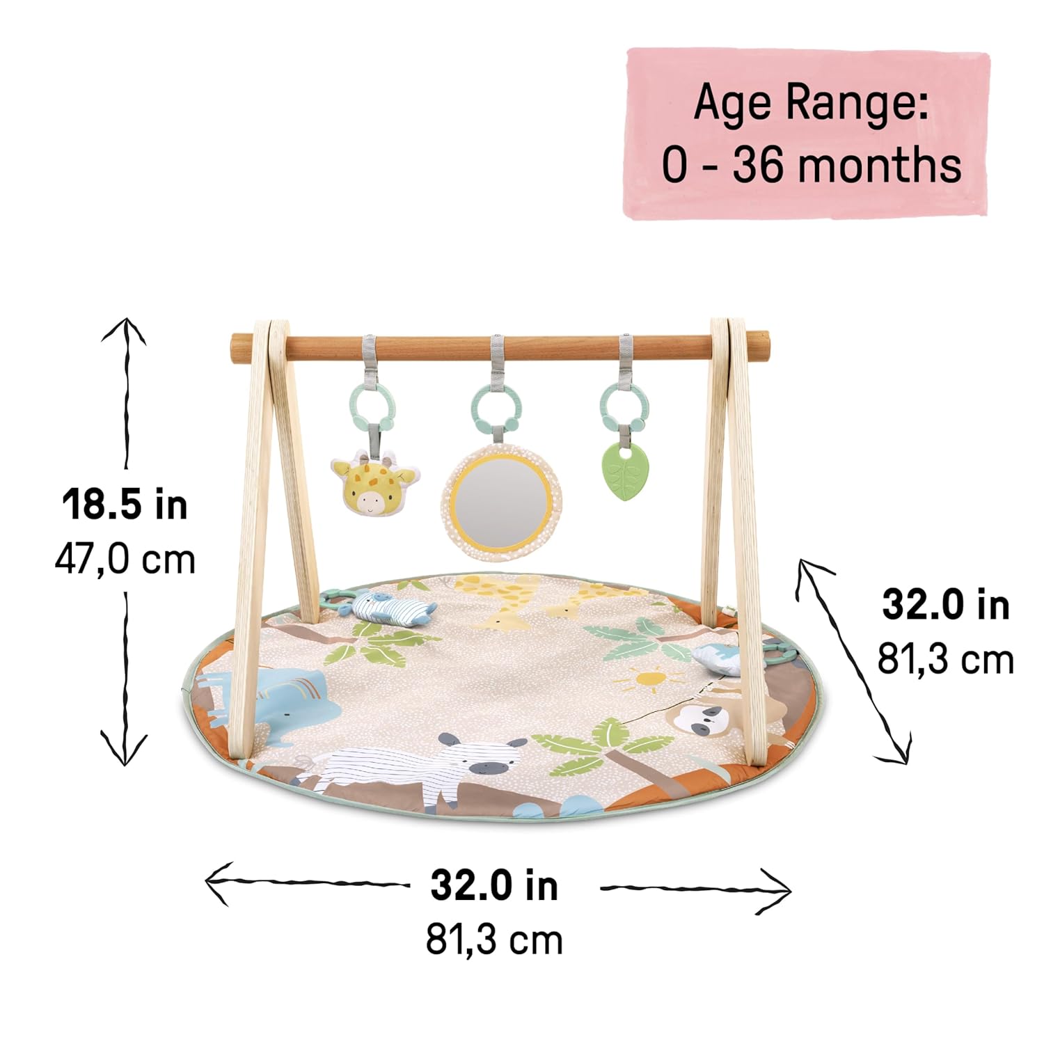 Ingenuity Wonder & Wood Baby Play Mat - Gallery 16