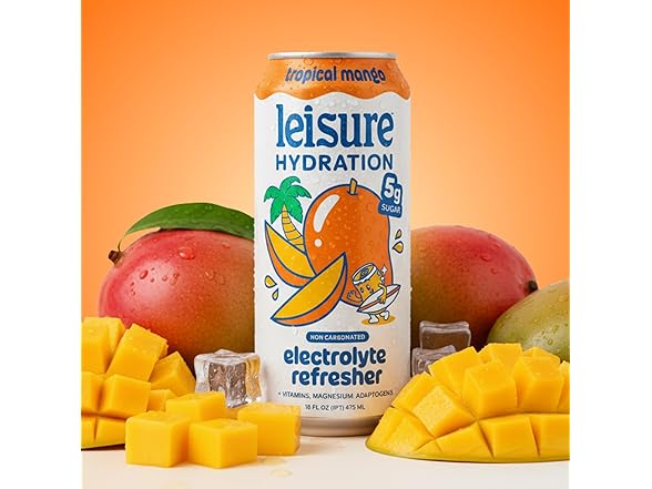 Leisure Hydration Non-Carbonated Electrolyte Refresher