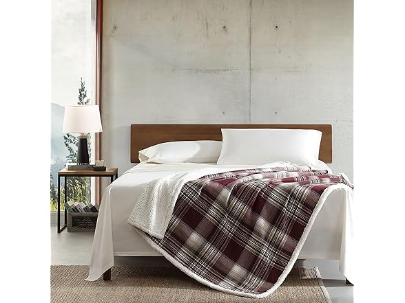 Eddie Bauer - Throw Blanket, Cotton Flan
