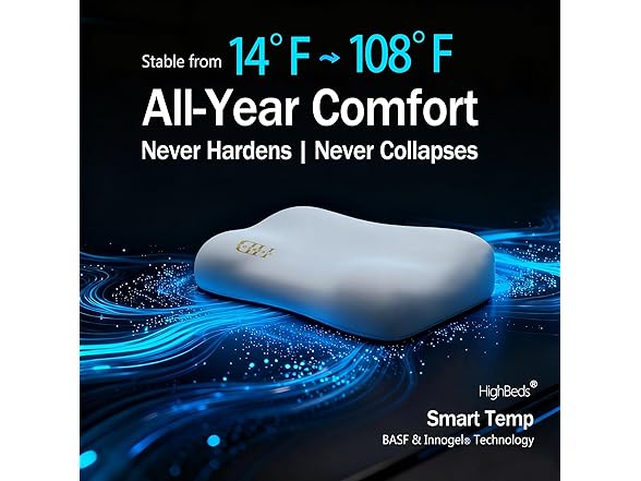 HighBeds Memory Foam Neck Pillow