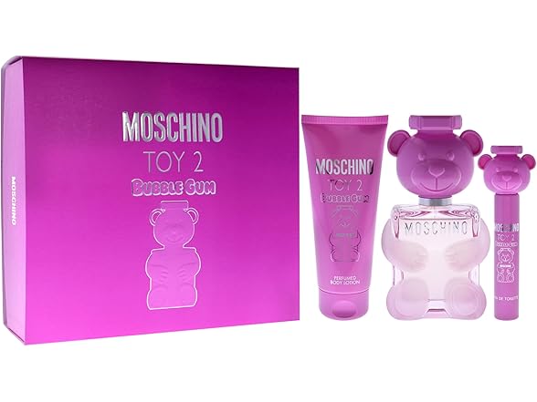 Moschino Toy 2 Bubble Gum by Moschino for Women - 3 Pc Gift Set