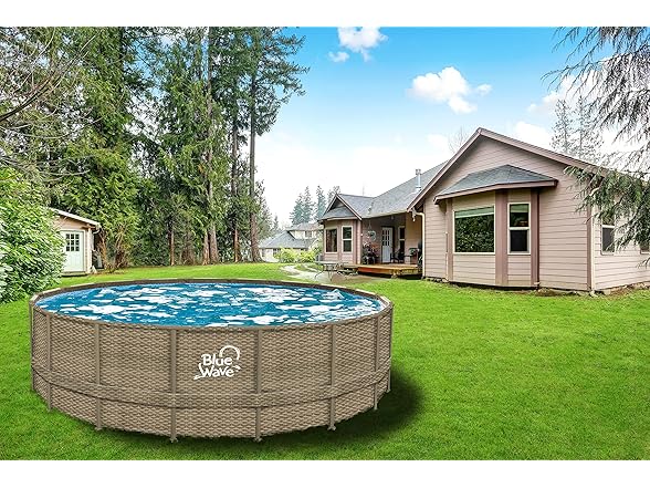 Blue Wave Dark Cocoa Above Ground Pool